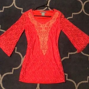 Boho Lacey, long shirt